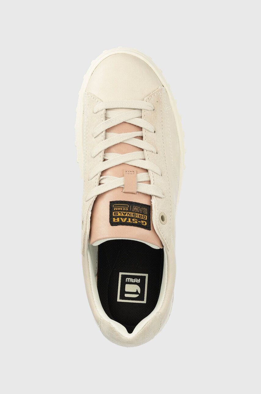 G-Star Raw Sneakers boty Lhana Nub béžová barva 2311055502.OFWHT.OPNK - Pepit.cz