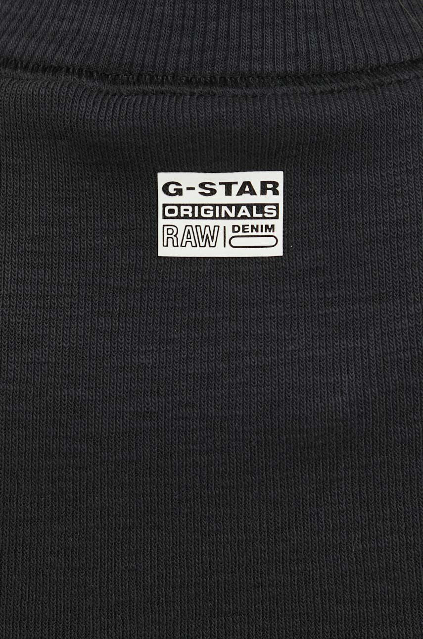 G-Star Raw Top dámský černá barva s pologolfem - Pepit.cz