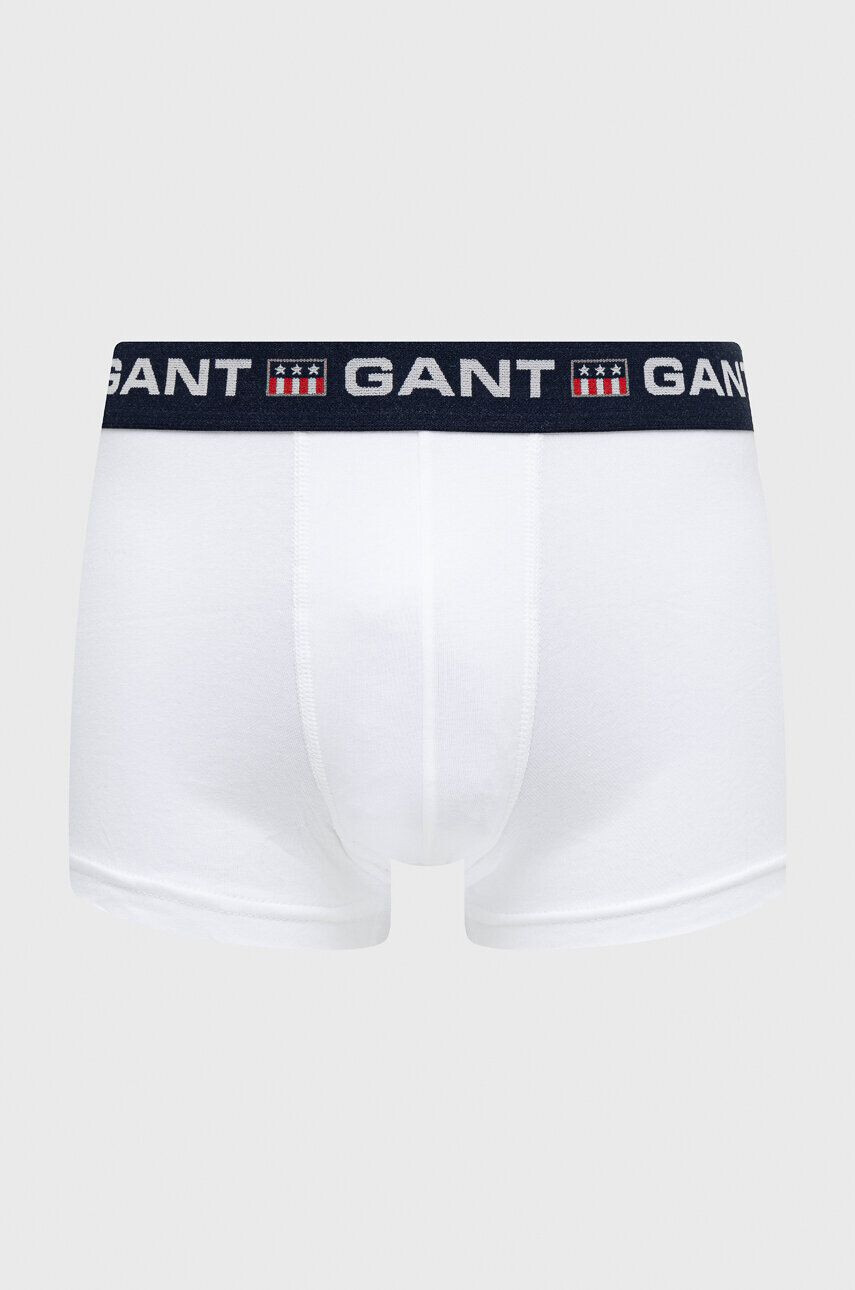 Gant Boxerky 3-pack pánské zelená barva - Pepit.cz