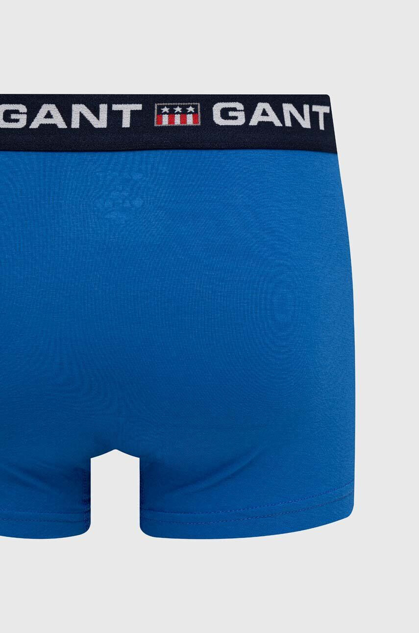 Gant Boxerky 3-pack pánské zelená barva - Pepit.cz