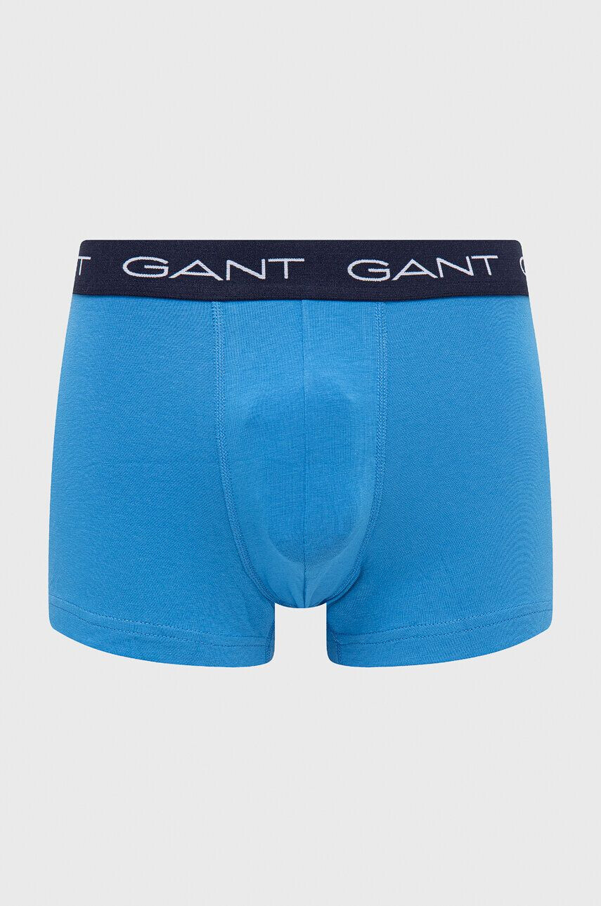 Gant Boxerky 3-pack pánské tmavomodrá barva - Pepit.cz