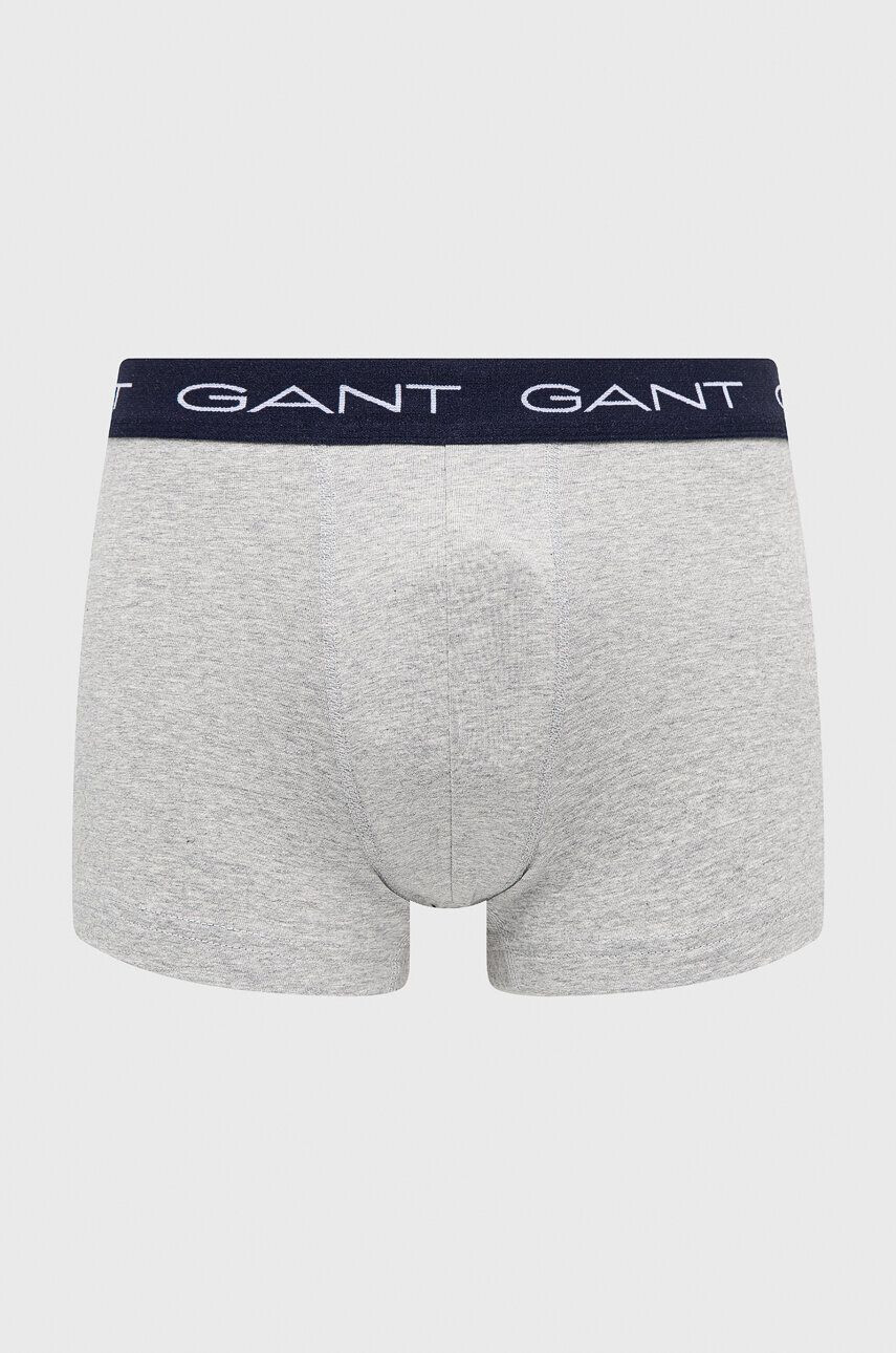 Gant Boxerky 3-pack pánské tmavomodrá barva - Pepit.cz