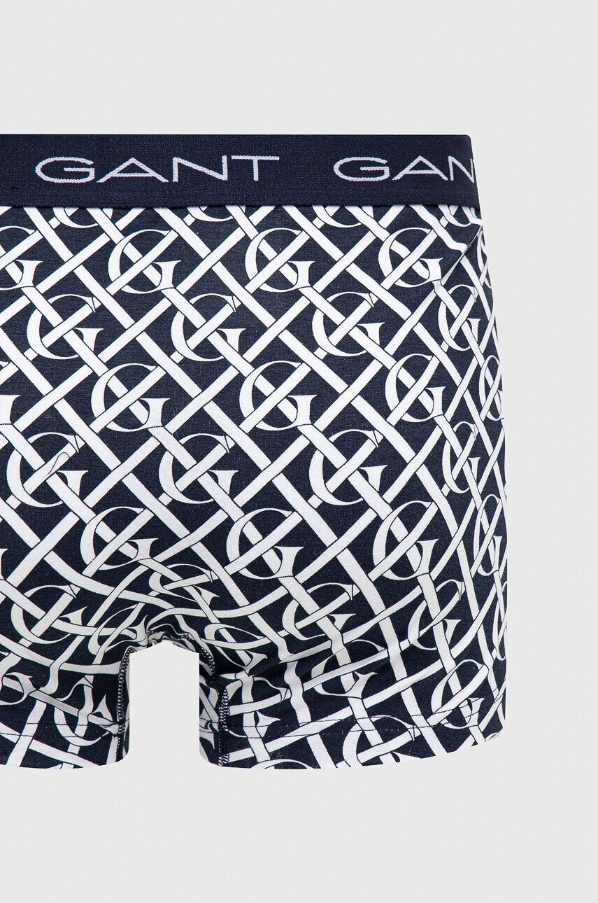 Gant Boxerky 3-pack pánské tmavomodrá barva - Pepit.cz