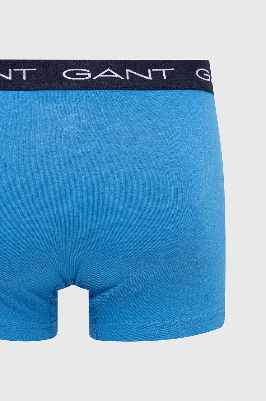 Gant Boxerky 3-pack pánské tmavomodrá barva - Pepit.cz