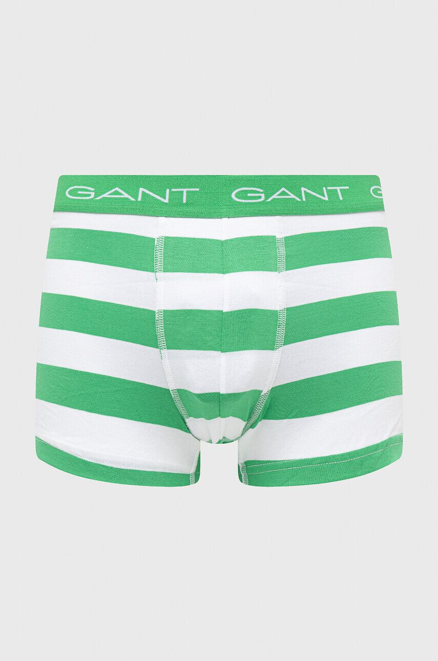 Gant Boxerky 3-pack pánské tyrkysová barva - Pepit.cz