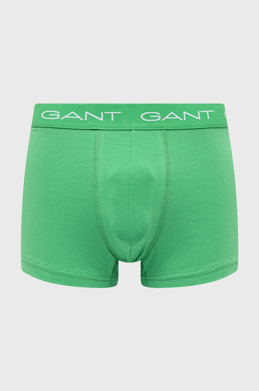 Gant Boxerky 3-pack pánské tyrkysová barva - Pepit.cz