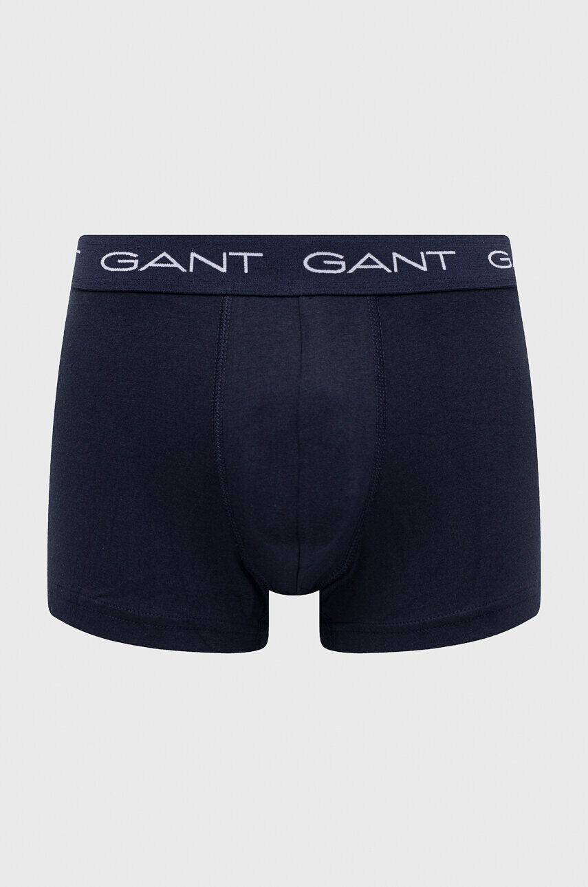 Gant Boxerky 3-pack pánské tyrkysová barva - Pepit.cz