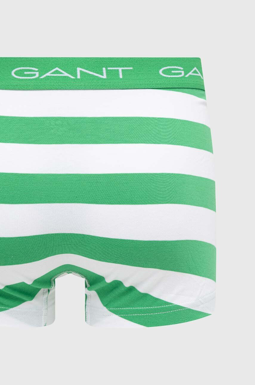 Gant Boxerky 3-pack pánské tyrkysová barva - Pepit.cz