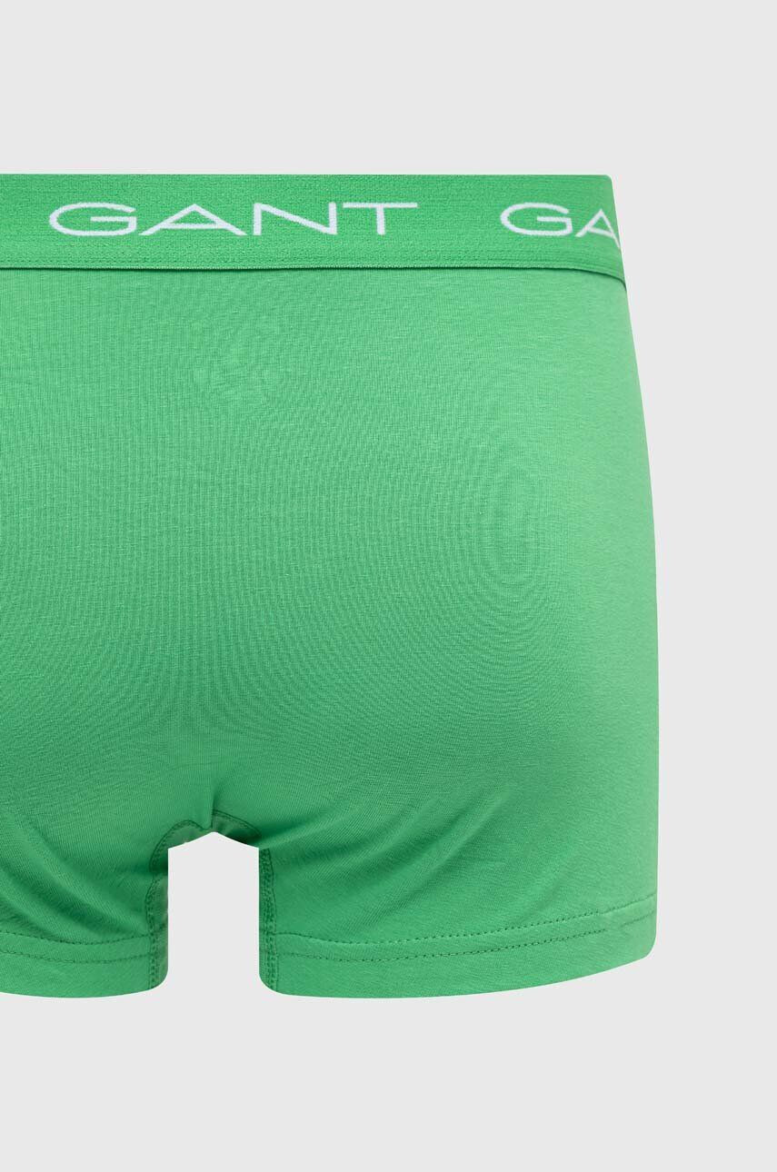 Gant Boxerky 3-pack pánské tyrkysová barva - Pepit.cz