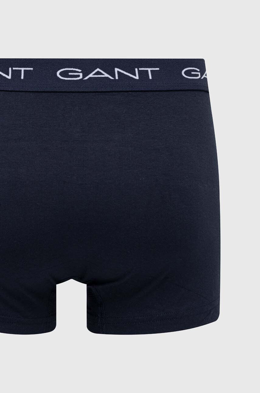 Gant Boxerky 3-pack pánské tyrkysová barva - Pepit.cz