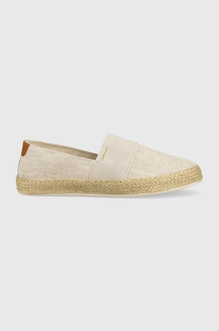 Gant Espadrilky Raffiaville béžová barva 26569820.G22 - Pepit.cz