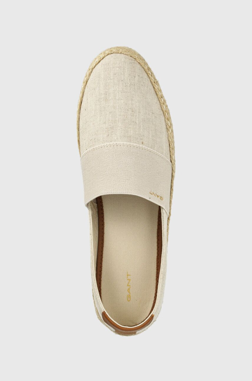 Gant Espadrilky Raffiaville béžová barva 26569820.G22 - Pepit.cz