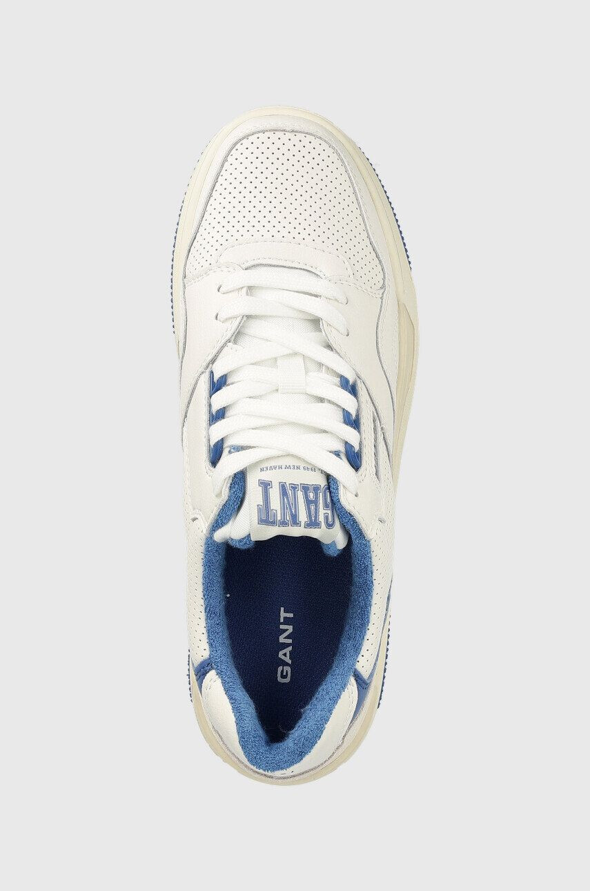 Gant Kožené sneakers boty Ellizy bílá barva - Pepit.cz