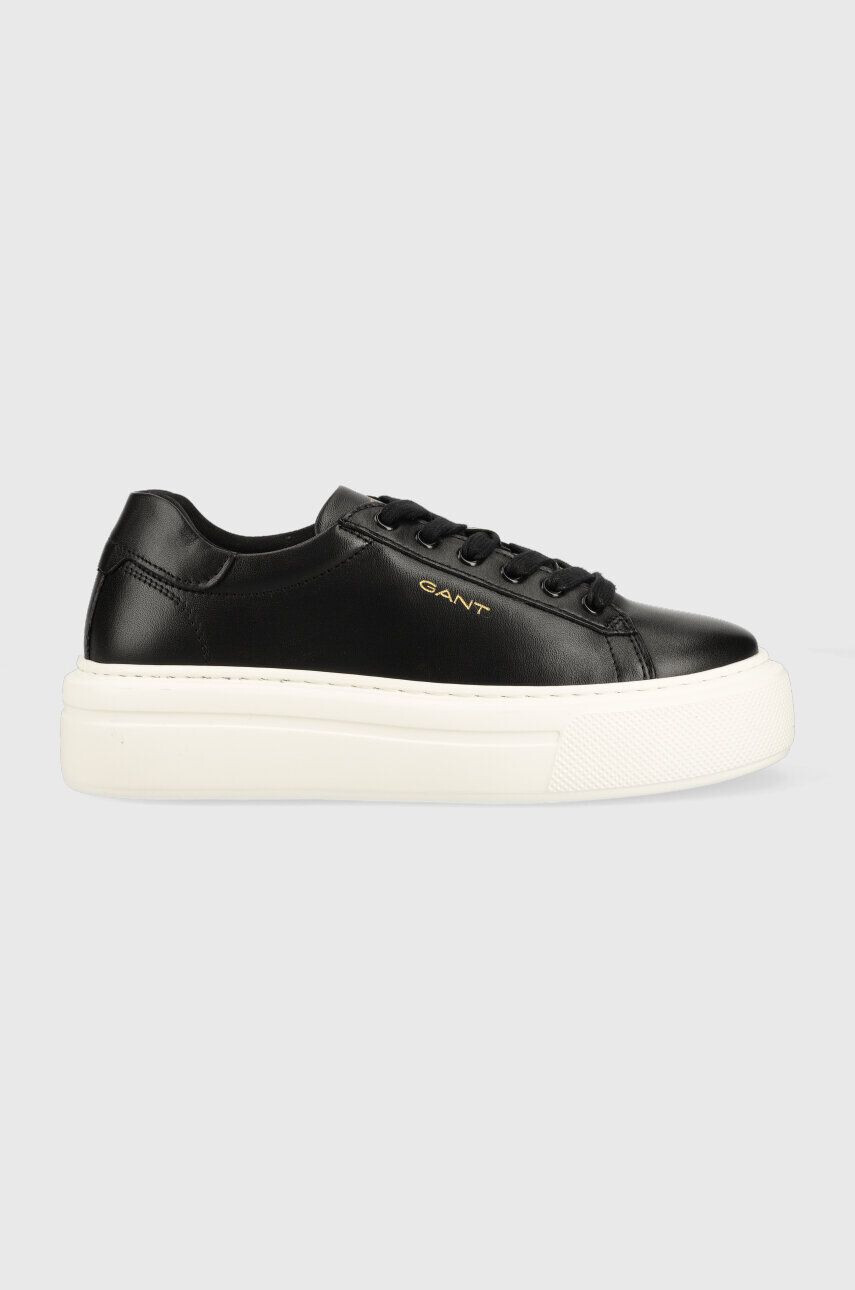 Gant Kožené sneakers boty Alincy černá barva 26531754.G00 - Pepit.cz