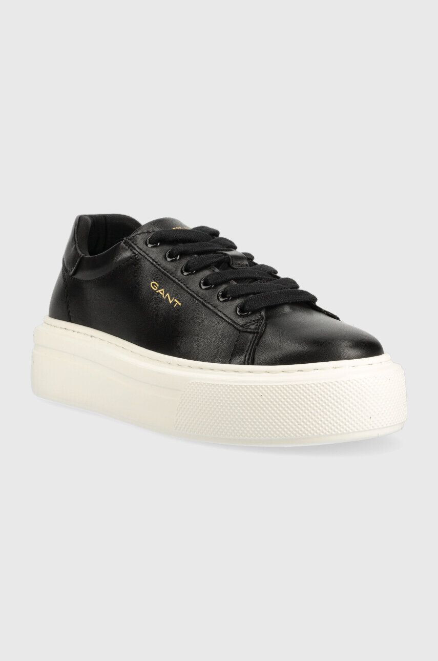 Gant Kožené sneakers boty Alincy černá barva 26531754.G00 - Pepit.cz