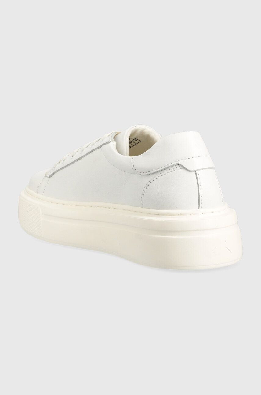 Gant Kožené sneakers boty Alincy bílá barva - Pepit.cz