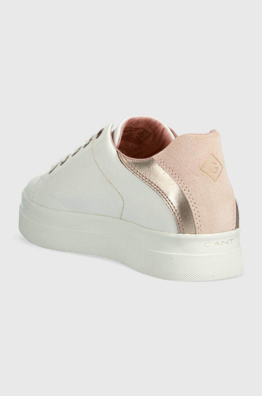 Gant Kožené sneakers boty Avona bílá barva 26531921.G268 - Pepit.cz