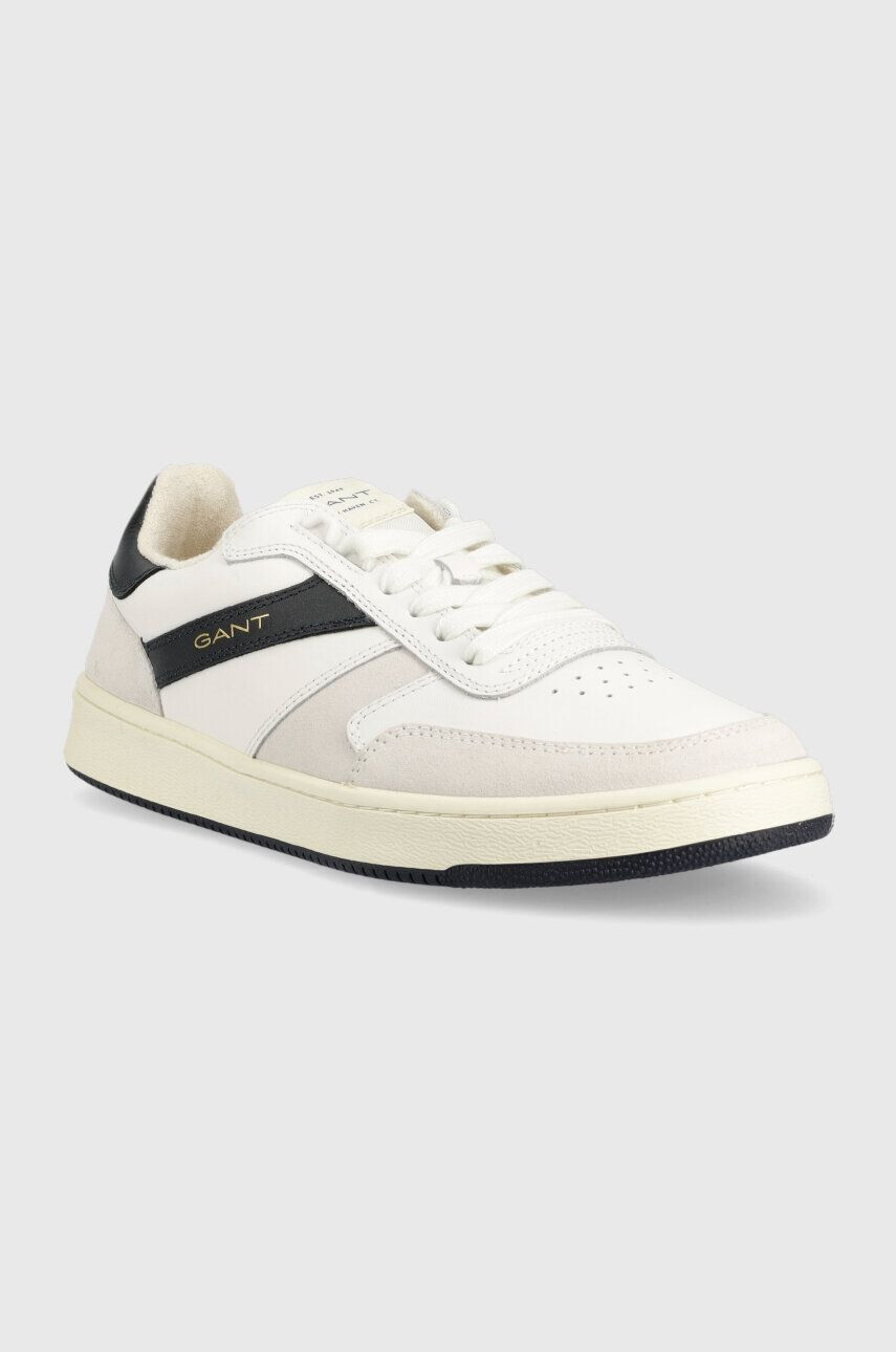 Gant Kožené sneakers boty Goodpal bílá barva 26631851.G316 - Pepit.cz