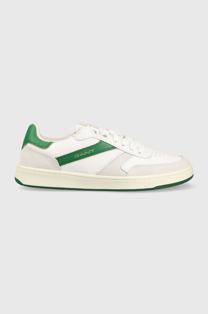 Gant Kožené sneakers boty Goodpal bílá barva 26631851.G247 - Pepit.cz