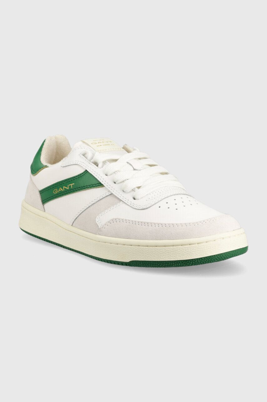 Gant Kožené sneakers boty Goodpal bílá barva 26631851.G247 - Pepit.cz