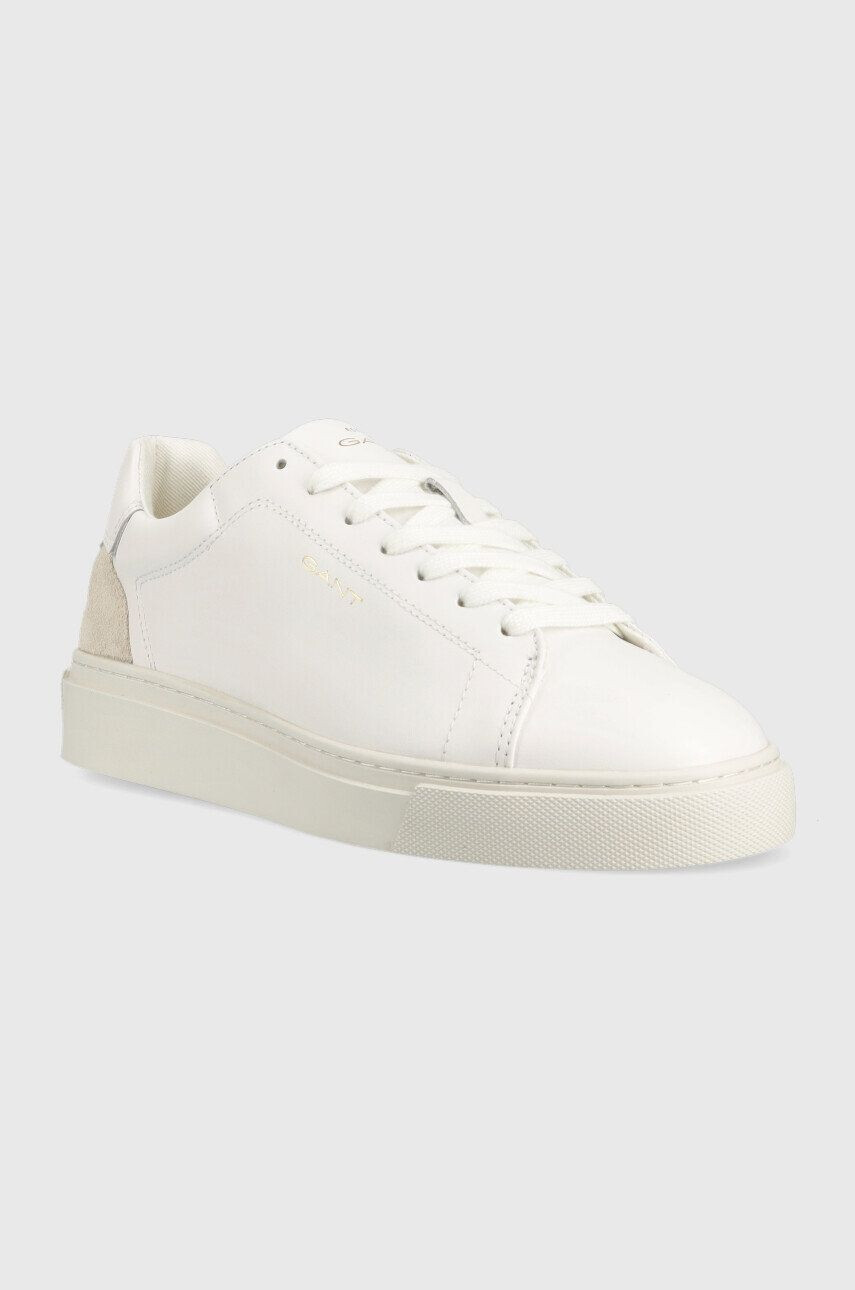 Gant Kožené sneakers boty Julice bílá barva - Pepit.cz