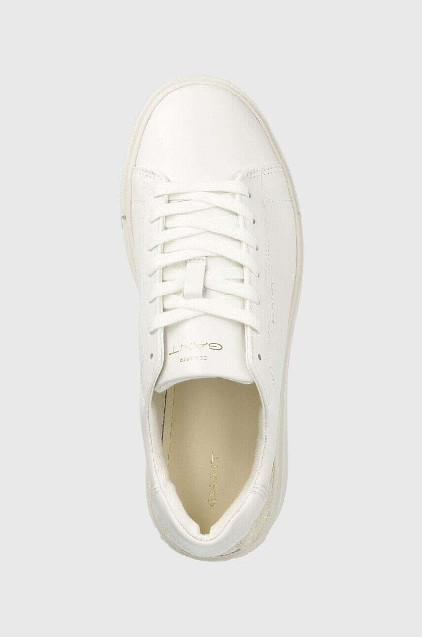 Gant Kožené sneakers boty Julice bílá barva - Pepit.cz