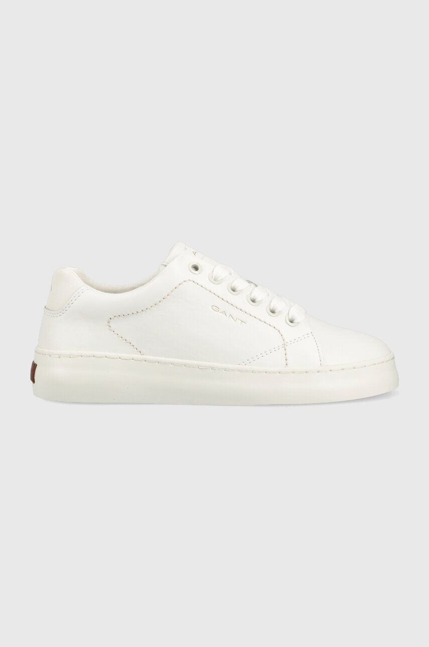 Gant Kožené sneakers boty Lawill bílá barva 26531923.G29 - Pepit.cz