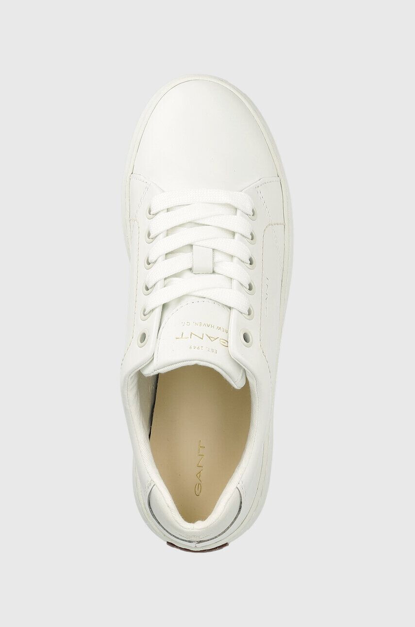 Gant Kožené sneakers boty Lawill bílá barva 26531923.G29 - Pepit.cz