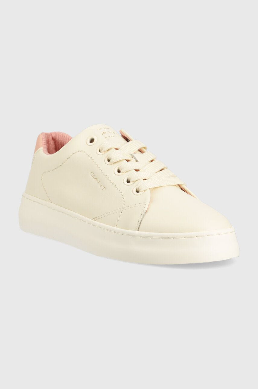 Gant Kožené sneakers boty Lawill béžová barva 26531923.G131 - Pepit.cz