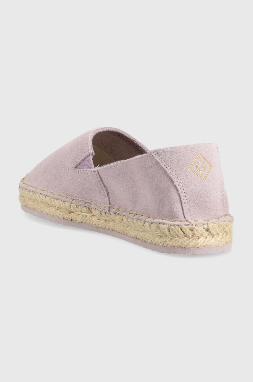 Gant Semišové espadrilky Lucinella fialová barva 26563811.G595 - Pepit.cz