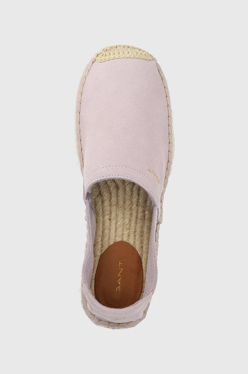 Gant Semišové espadrilky Lucinella fialová barva 26563811.G595 - Pepit.cz