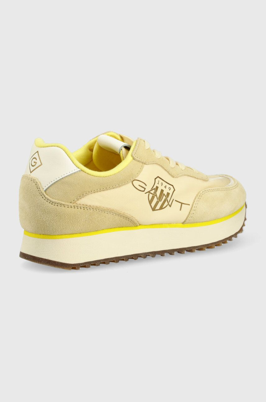 Gant Sneakers boty Bevinda béžová barva - Pepit.cz