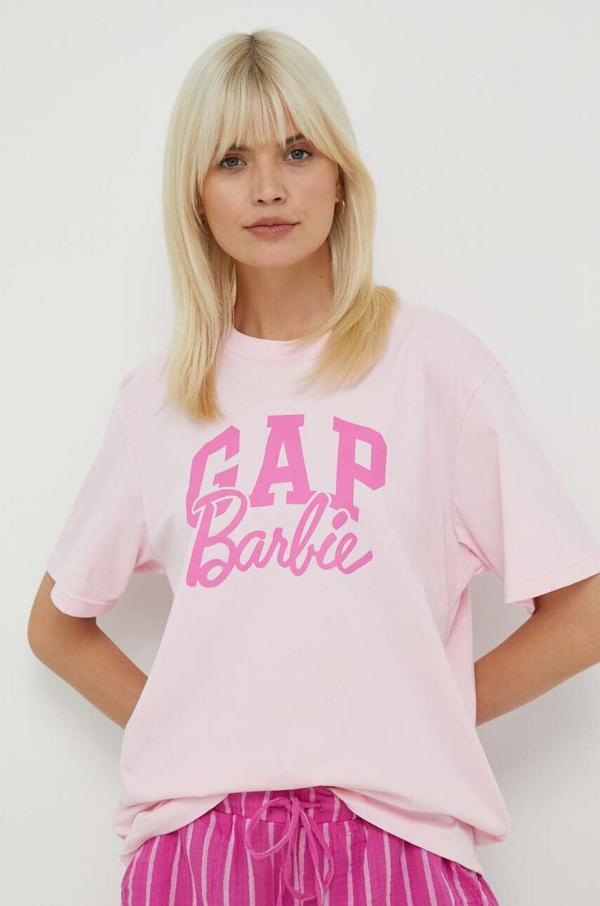 Gap Bavlněné tričko x Barbie - Pepit.cz