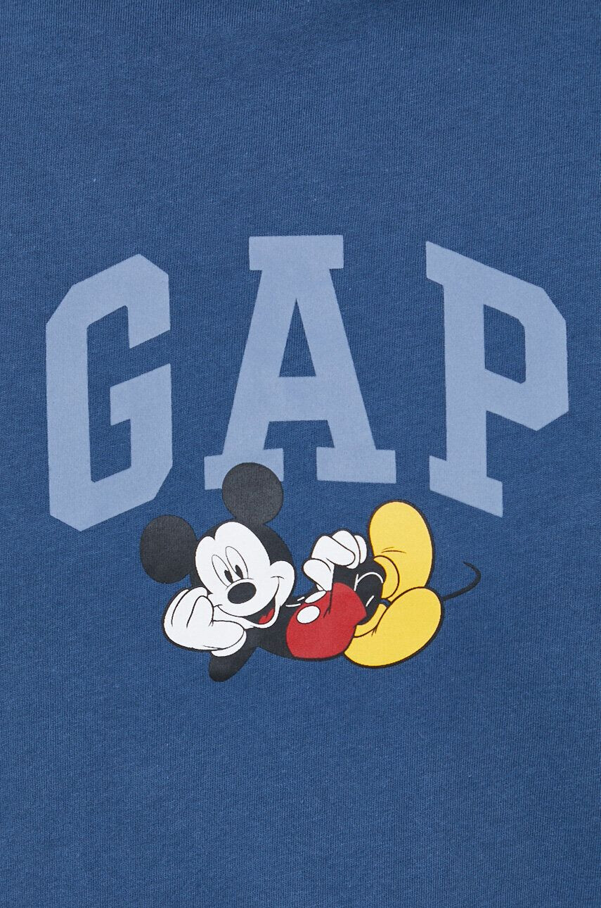 Gap Bavlněné tričko x Disney tmavomodrá barva s potiskem - Pepit.cz