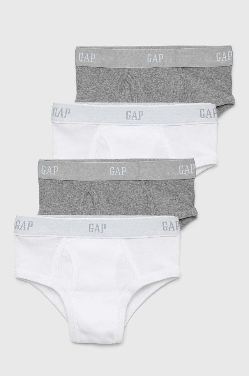 Gap Dětské bavlněné slipy 4-pack - Pepit.cz