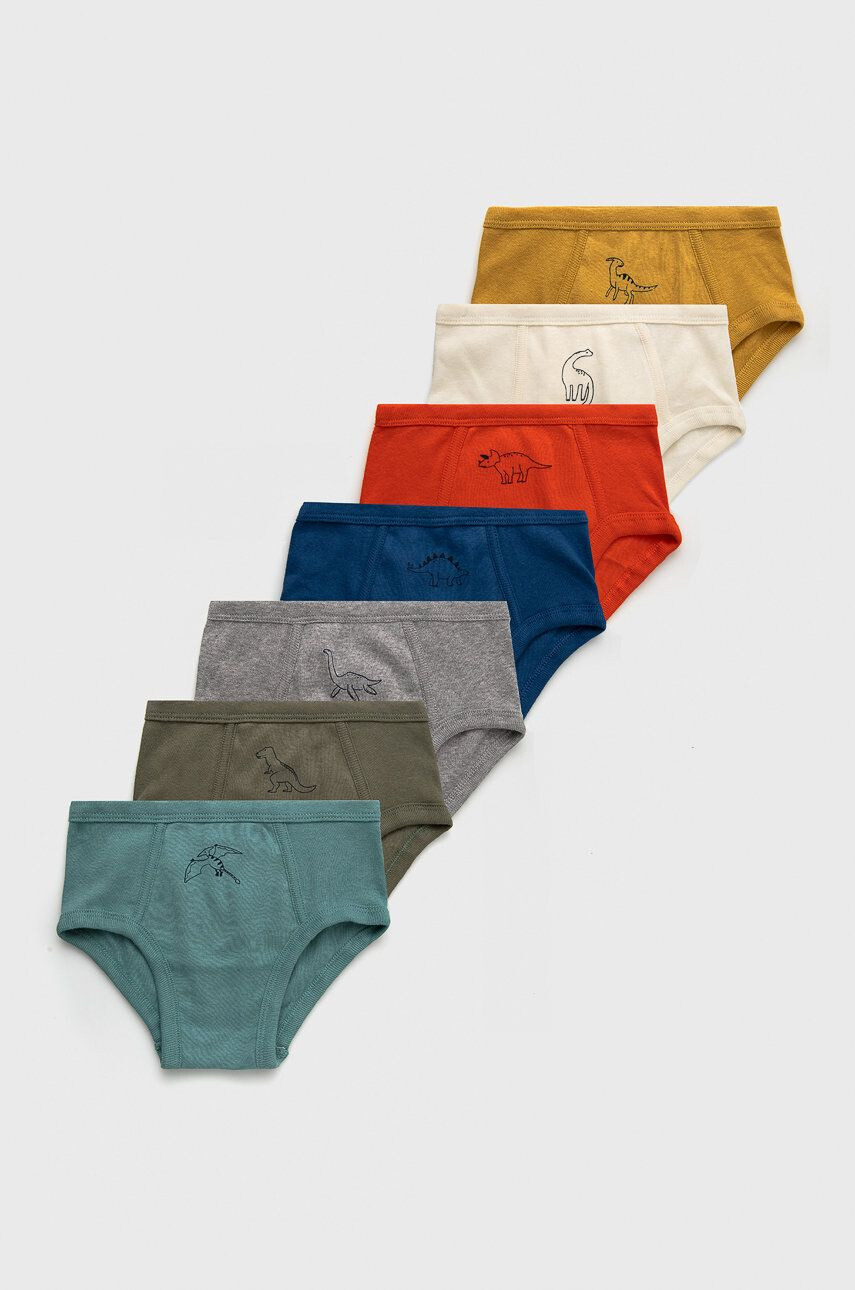 Gap Dětské bavlněné slipy (7-pack) - Pepit.cz