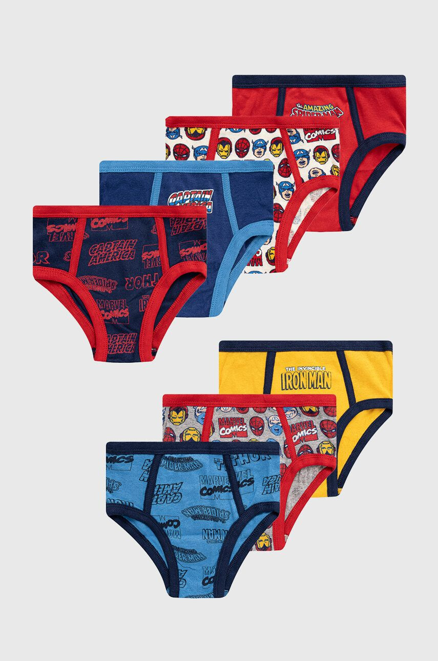 Gap Dětské bavlněné slipy x Marvel (7-pack) - Pepit.cz