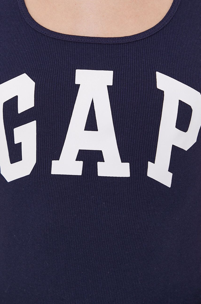 Gap Top (2-pack) dámský tmavomodrá barva - Pepit.cz