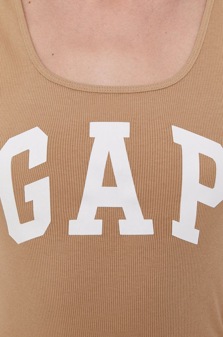 Gap Top (2-pack) dámský šedá barva - Pepit.cz