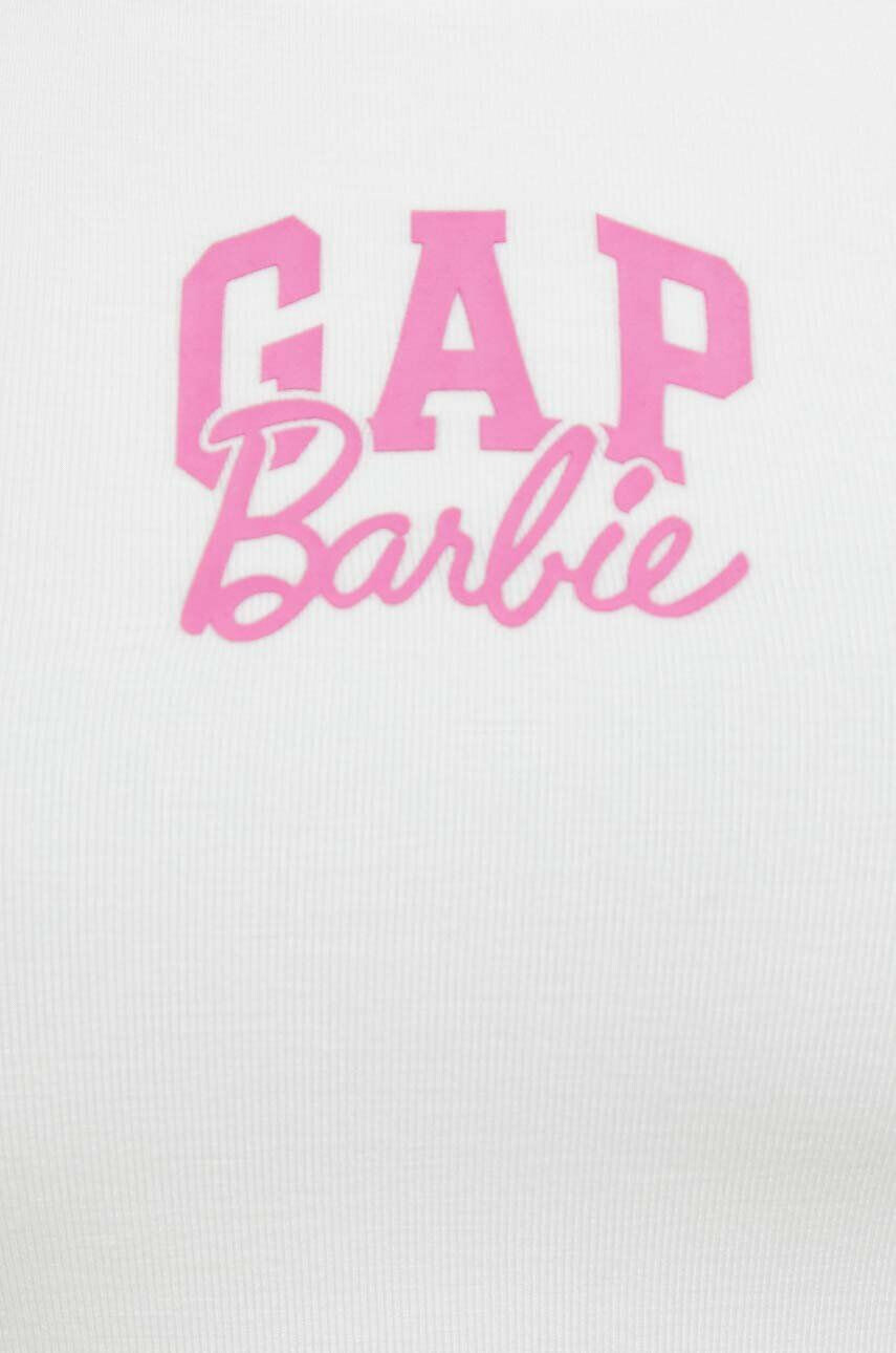 Gap Top x Barbie dámský bílá barva - Pepit.cz