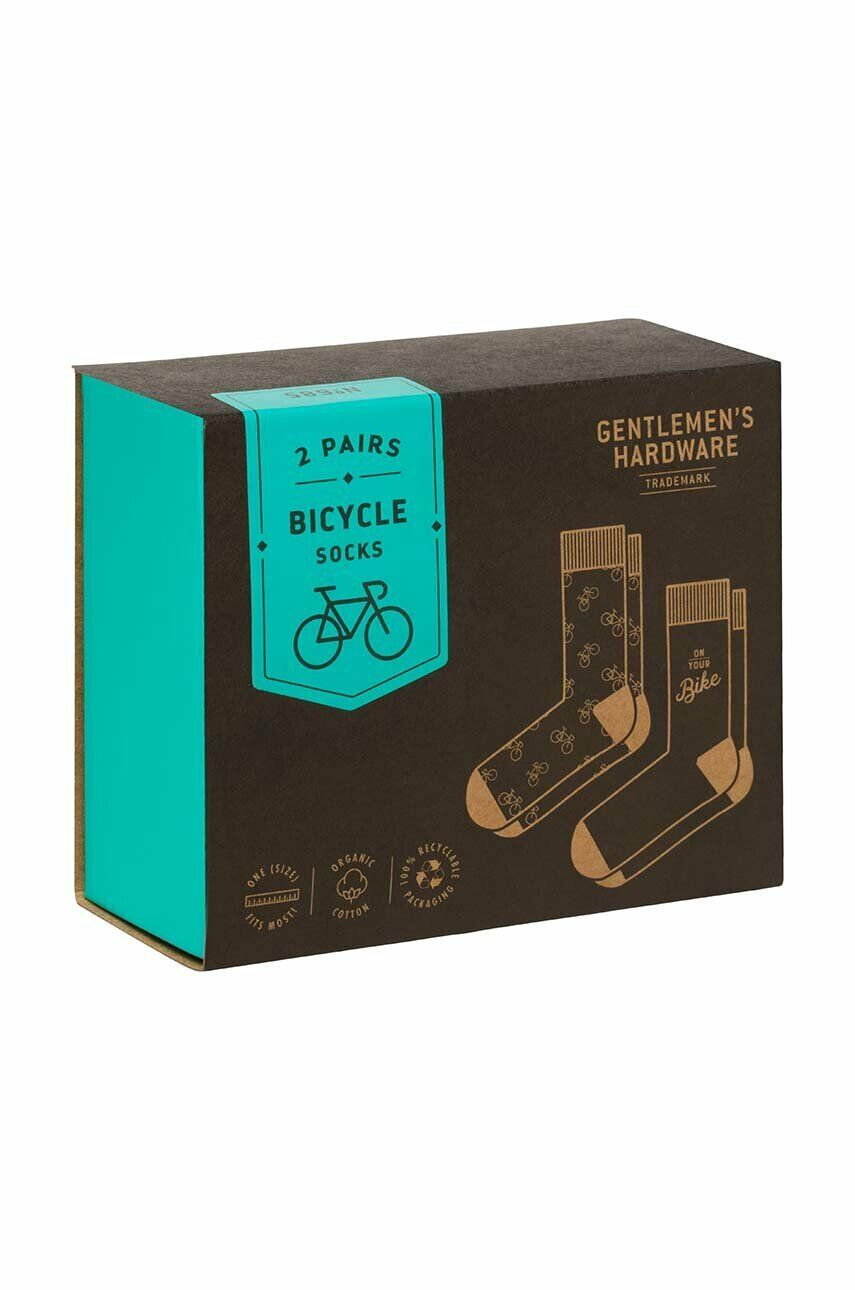 Gentlemen's Hardware Bavlněné ponožky Gentelmen's Hardware Bike 2-pack - Pepit.cz