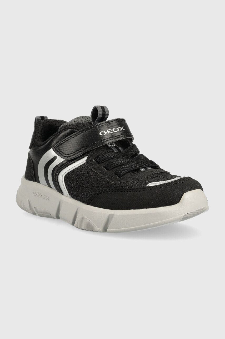 Geox Dětské sneakers boty hnědá barva - Pepit.cz