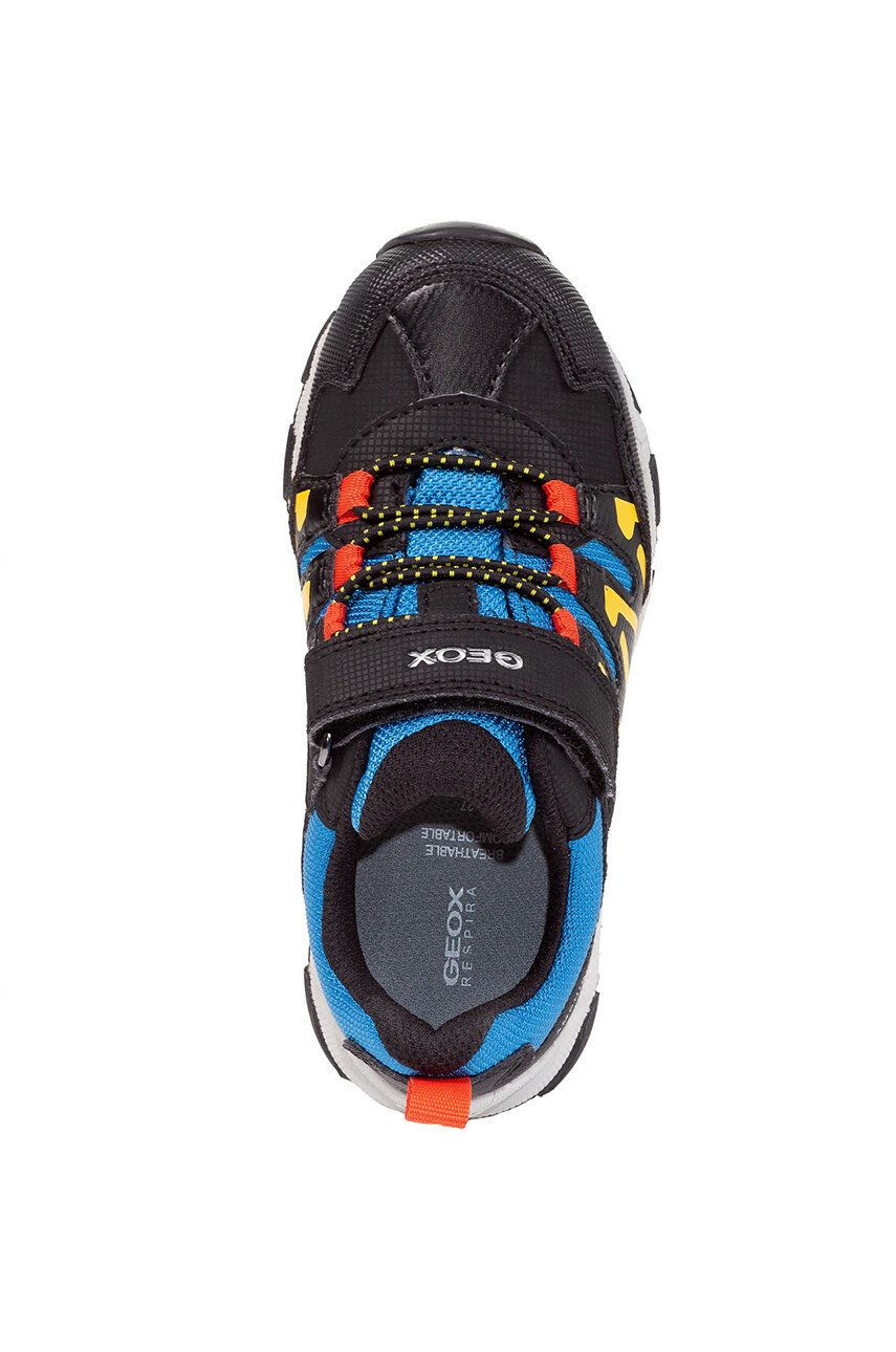 Geox Dětské sneakers boty šedá barva - Pepit.cz