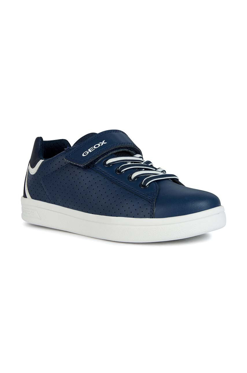 Geox Dětské sneakers boty šedá barva - Pepit.cz