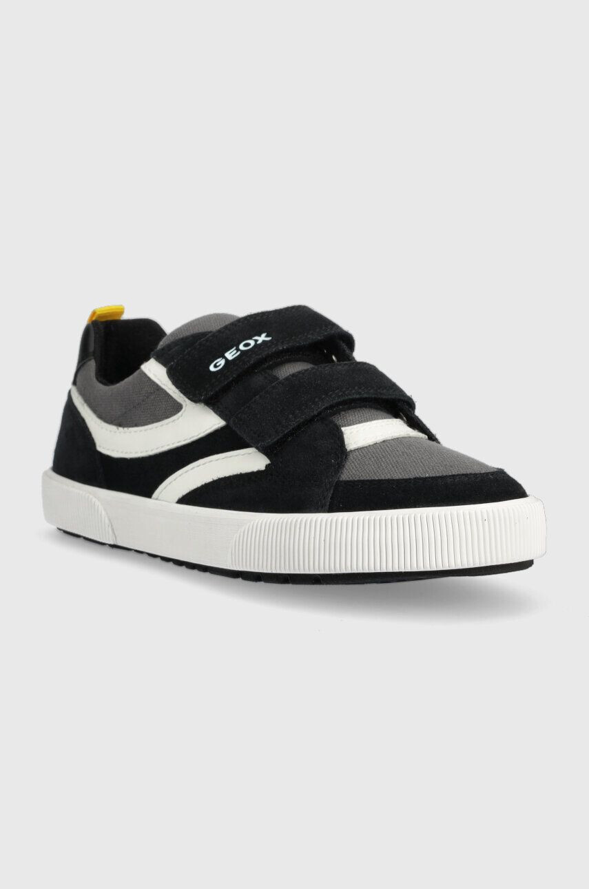 Geox Dětské sneakers boty černá barva - Pepit.cz