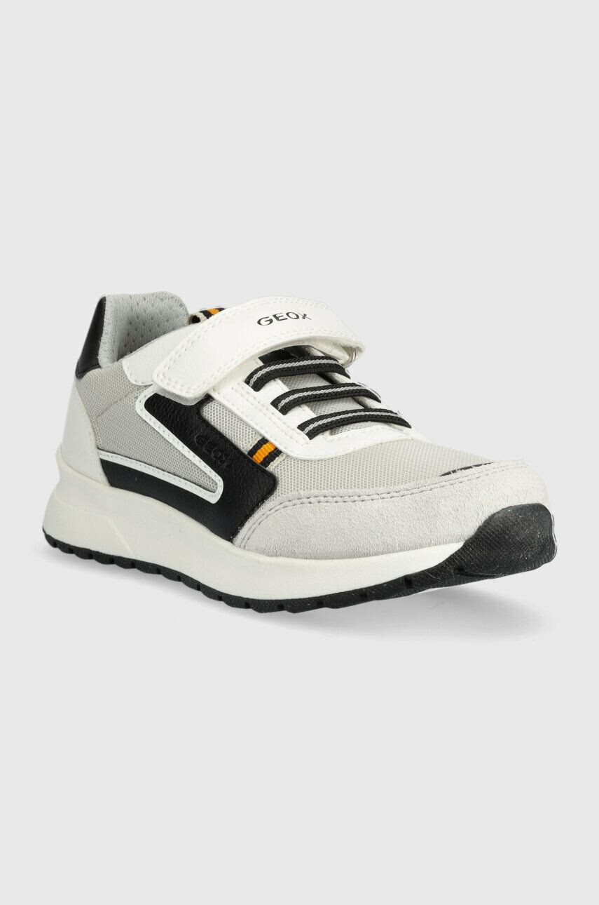 Geox Dětské sneakers boty šedá barva - Pepit.cz