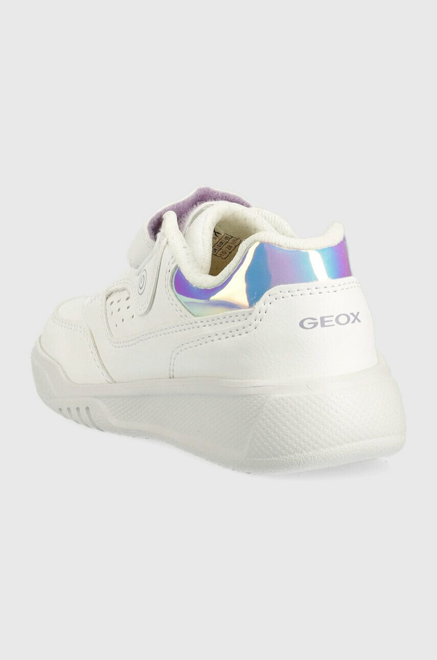 Geox Dětské sneakers boty bílá barva - Pepit.cz