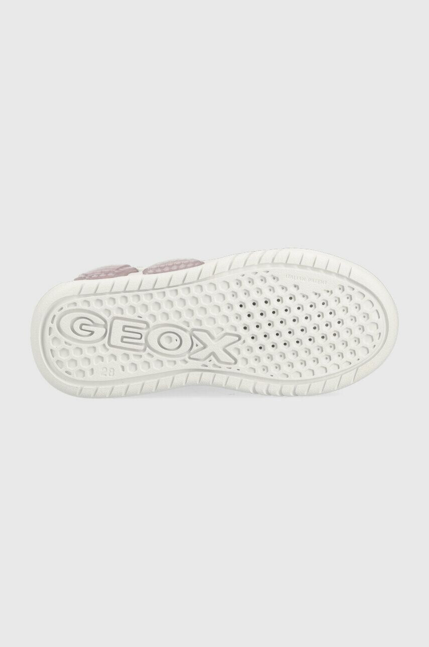 Geox Dětské sneakers boty bílá barva - Pepit.cz