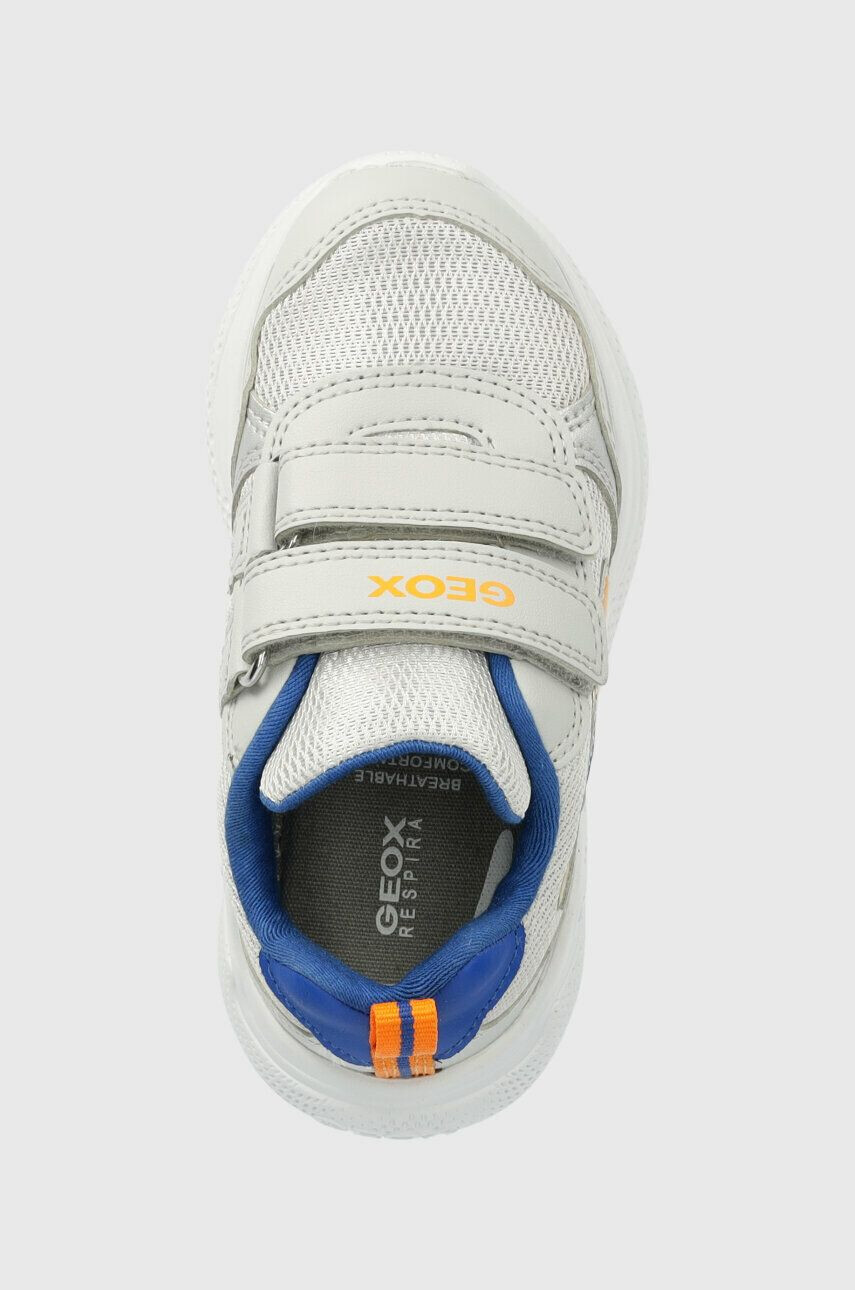 Geox Dětské sneakers boty šedá barva - Pepit.cz