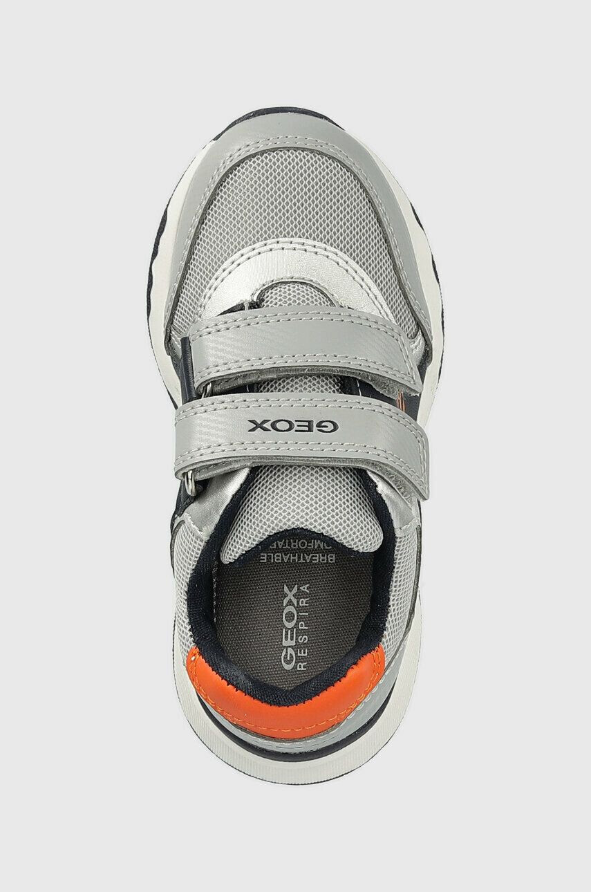 Geox Dětské sneakers boty šedá barva - Pepit.cz